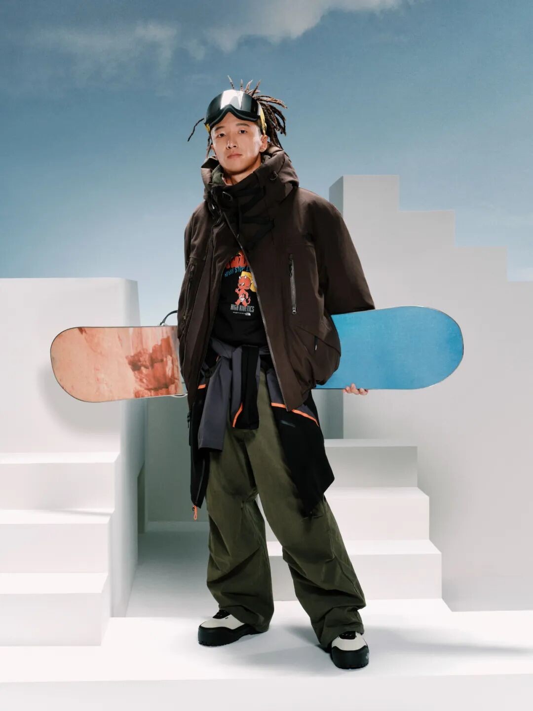The North Face 签约滑雪运动员张麟 Hypebeast